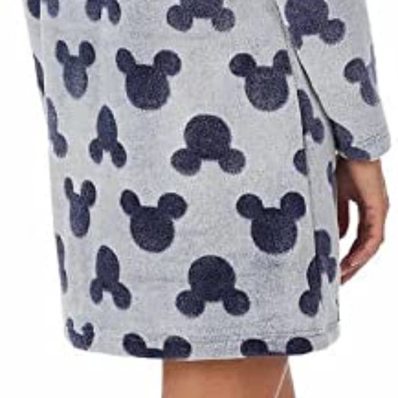 Disney Women's Mickey Mouse Fleece Lounge Hoodie - Picture 3 of 8